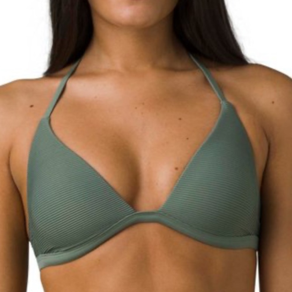 PrAna Lexie Top Ottoman Army Green (L) NWT